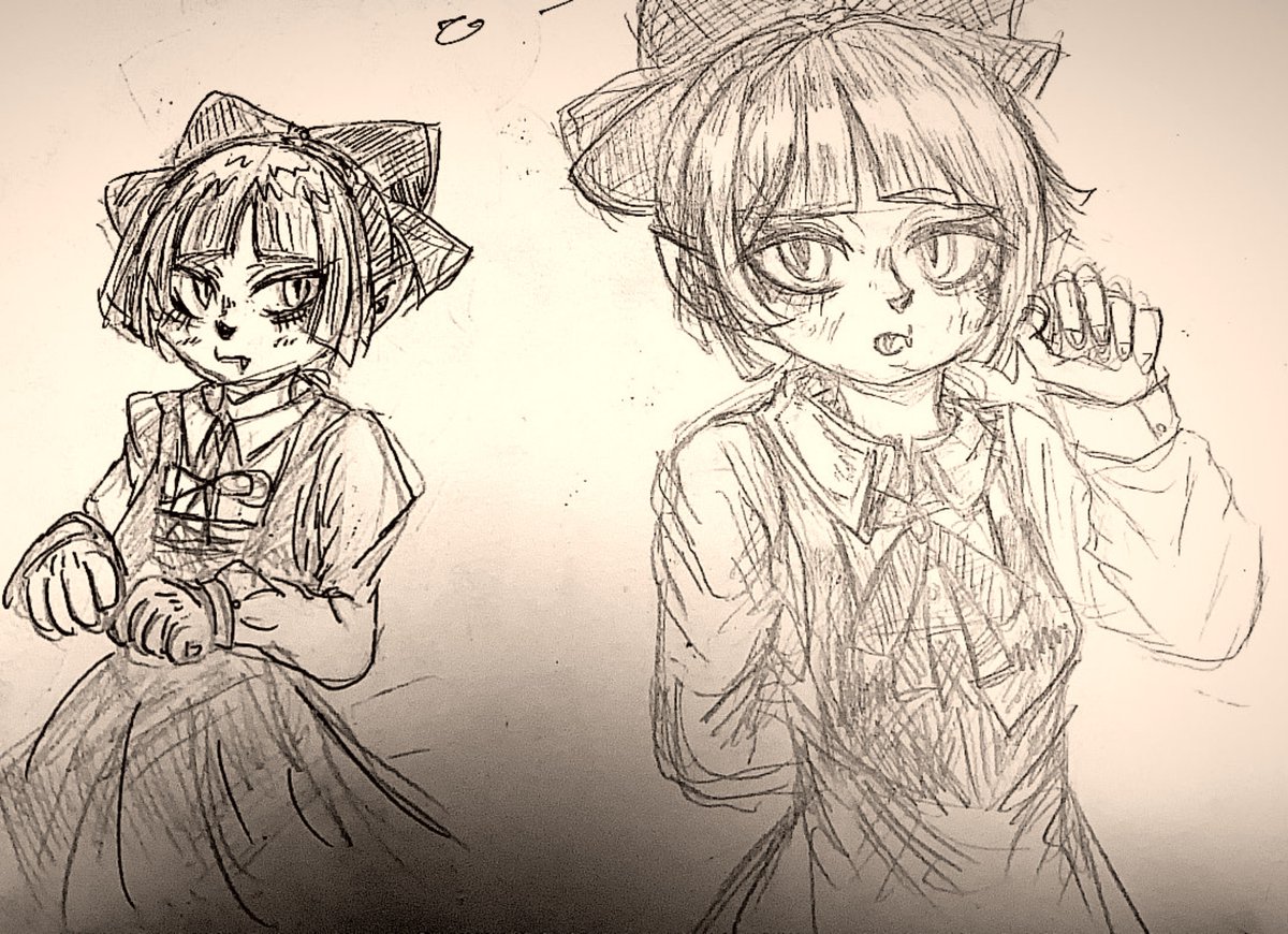 dgmr_chan2's tweet photo. ねこ娘 https://t.co/jINuHtet11