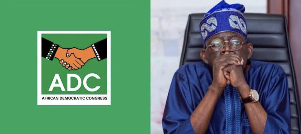 instablog9ja's tweet photo. “It’s a national disgrace for Tinubu to be vacationing in France while Macron is at UNGA” — ADC https://t.co/ZSlRmt3xU3