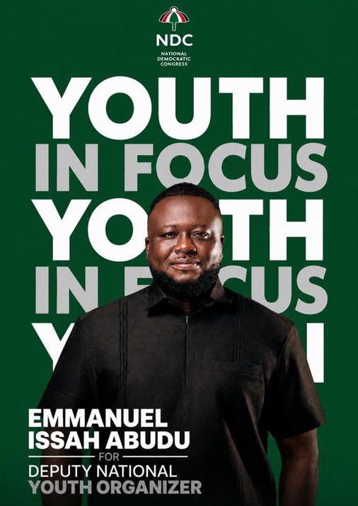 TG_DERY's tweet photo. Championing the youth. Empowering the future. #Issah4DNYO #NoYouthNoPower https://t.co/Q25yDLiQBM