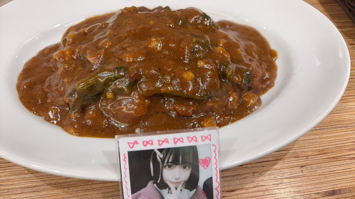 nyaaaa_mya's tweet photo. ほうれん草カレー https://t.co/UkE2JBuX4t