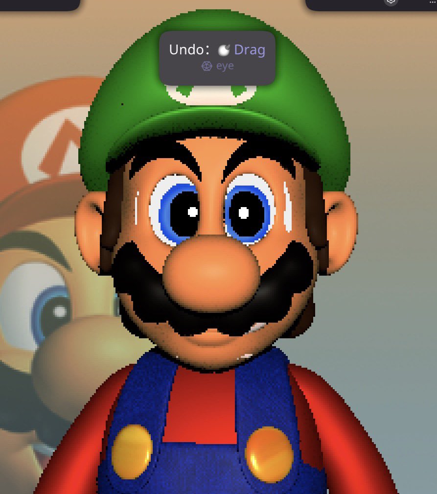 HarleyKimon's tweet photo. figured out luigi mid-spriting award https://t.co/LLoJ5HhAk4