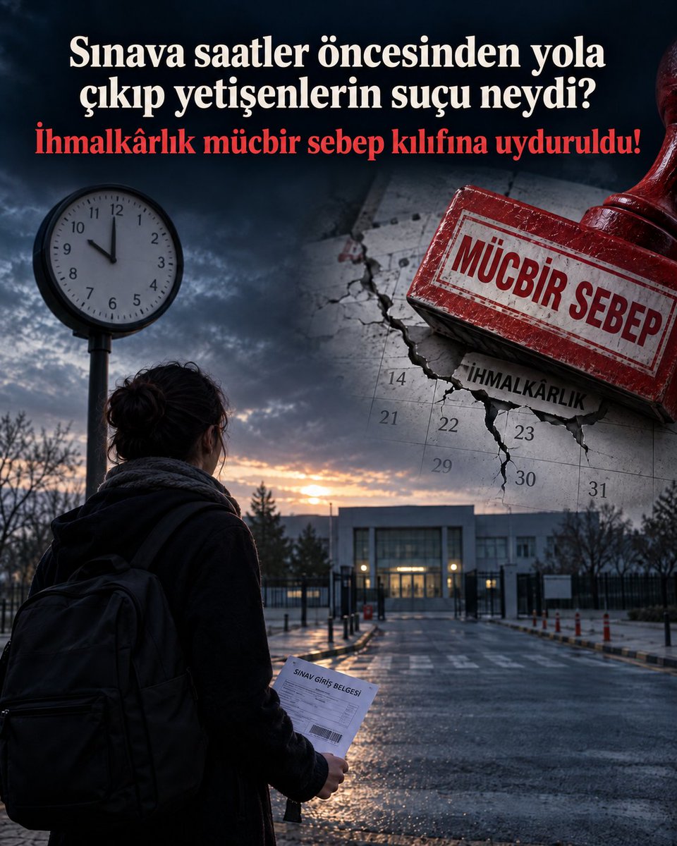 SedcezeR's tweet photo. Trafik yoğunluğu öngörülebilir bir durumdur, asla mücbir sebep sayılamaz. İdari ihmali kılıfa sokmaya çalışanlara karşı #KPSSKararıYargıda diyerek hukuku hatırlatıyoruz. https://t.co/yxQrGBeBj0