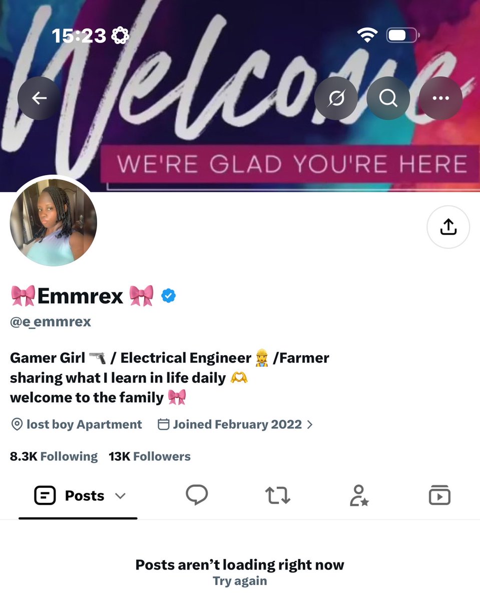 E_emmrex_'s tweet photo. Yeah that me, everything I have worked for here for 6 months was taken down in less than 6 secs.
It sad but I have no option than to start again, many reached out, many moved on like nothing happened it just life.
But if you are familiar with this profile kindly stay connected cos EMMREX is back 
And if you are new here you’re also welcome to the family.
Let’s build again ❤️