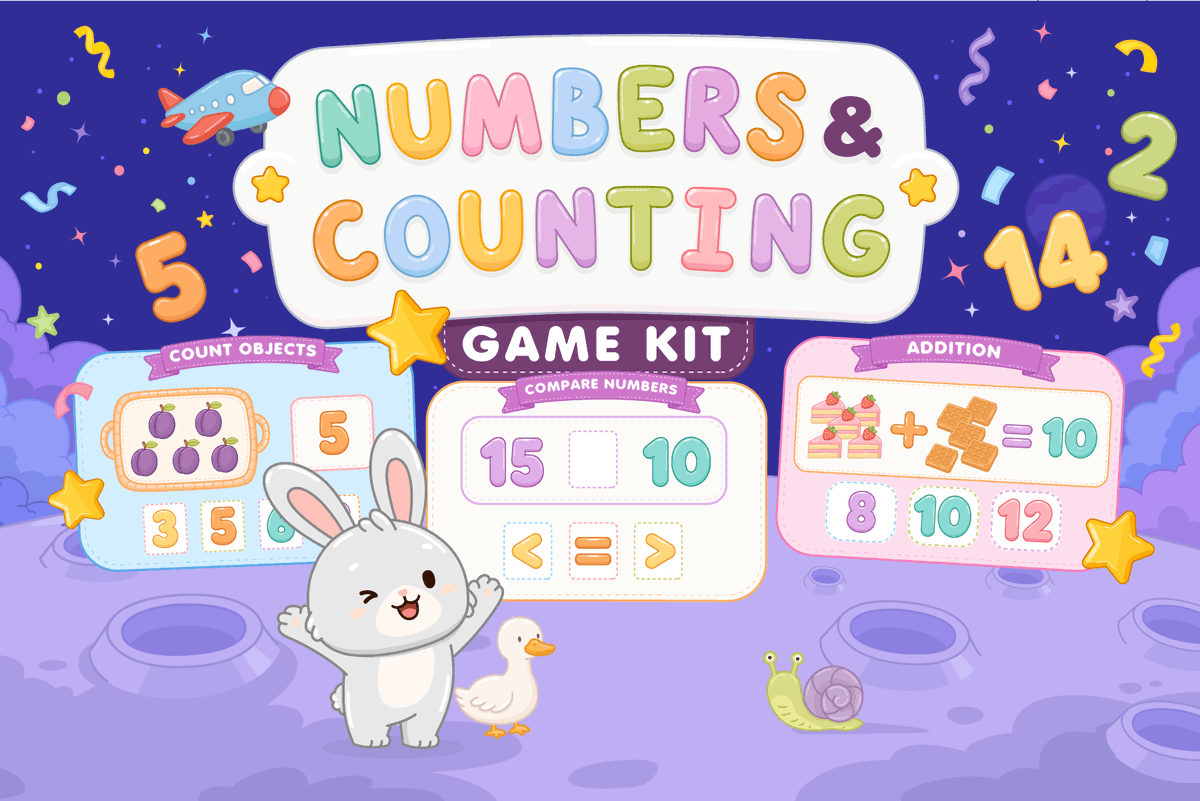 craftpix_net's tweet photo. Free Kids Math Game UI Kit — Numbers & Counting. Exclusive asset! #2dgameart #2dgamedev #craftpix #fantasygameart #gameasset #gameassets #gamedev
⬇️ Free Download : https://t.co/xzWKorL6mH https://t.co/KFaUV5FCC9