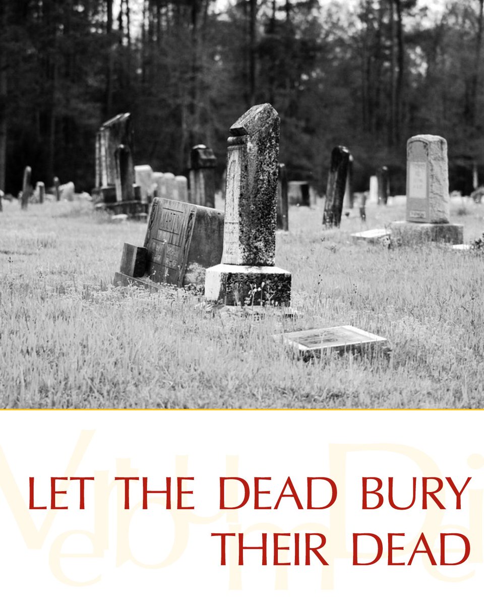 VaticanNews's tweet photo. Gospel of the Day (Luke 9,57-62)

And to another [Jesus] said, "Follow me." But he replied, "Lord, let me go first and bury my father."
But he answered him, "Let the dead bury their dead. But you, go and proclaim the kingdom of God."

https://t.co/55SESnTGAG https://t.co/sYTU5Bdl6D