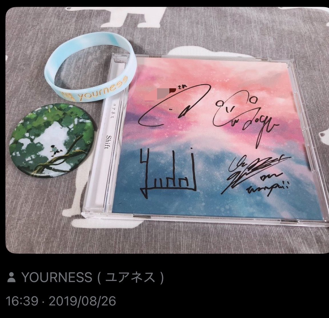 lll__mizu's tweet photo. 高校生から大好きだったユアネスが解散ラストライブとても寂しいけど、ユアネスの曲からもらった感情も愛も沢山あるしずっと大切にする。これからも応援してます（т-т）👍 https://t.co/J062iSf4gX
