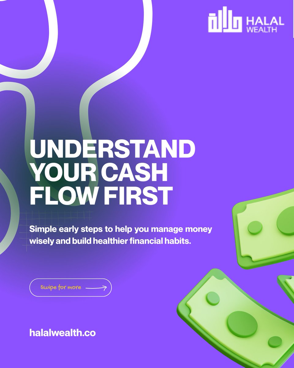 halalwealthllc's tweet photo. Your money habits today are shaping the financial life you’ll have tomorrow. 💜

You don’t need to have it all figured out. Start small:
💰 Budget intentionally
📊 Track your spending
🏦 Save consistently
📈 Build habits that work for you https://t.co/5ZxxHLo3LE