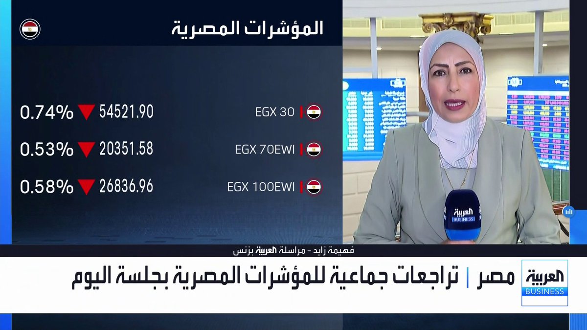 استمرار ارتفاع السيولة التي يسحبها المركزي المصري من البنوك أسبوعياً.. الأسباب مع مراسلة العربية فهيمة زايد _Busines #الأسواق_العربية 