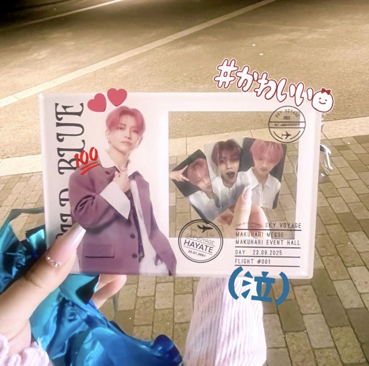 hyt_lov7's tweet photo. 幕張からちょうど1年早すぎる❕🥹
お出迎えで予想以上の幸せもらってからの最っっっ高のライブのダブルパンチで本当に幸せすぎたな~懐かしい🥲💘感情忙しすぎたのほんとに思い出😻😭🩷⤴️⤴️楽しかったな〜
ホルツ解禁から1年🧡無事に完走できますように🙏🏻
 #宮武颯  #WILDBLUE    @haayaatee_ https://t.co/VMhLf6MPA8