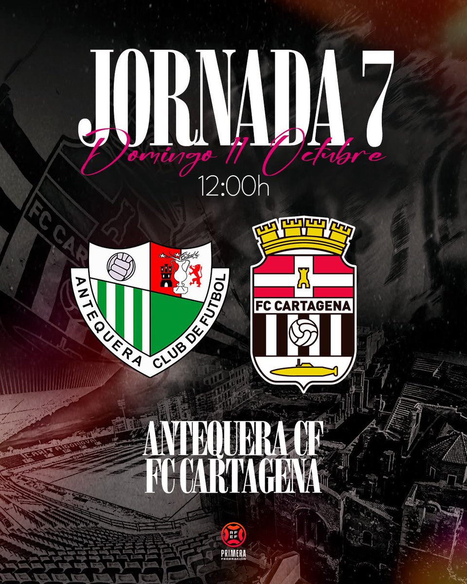 FCCartagena_efs's tweet photo. 𝐒𝐈𝐆𝐔𝐈𝐄𝐍𝐓𝐄𝐒 𝐏𝐀𝐑𝐓𝐈𝐃𝐎𝐒 | https://t.co/wgJ86Wyghq