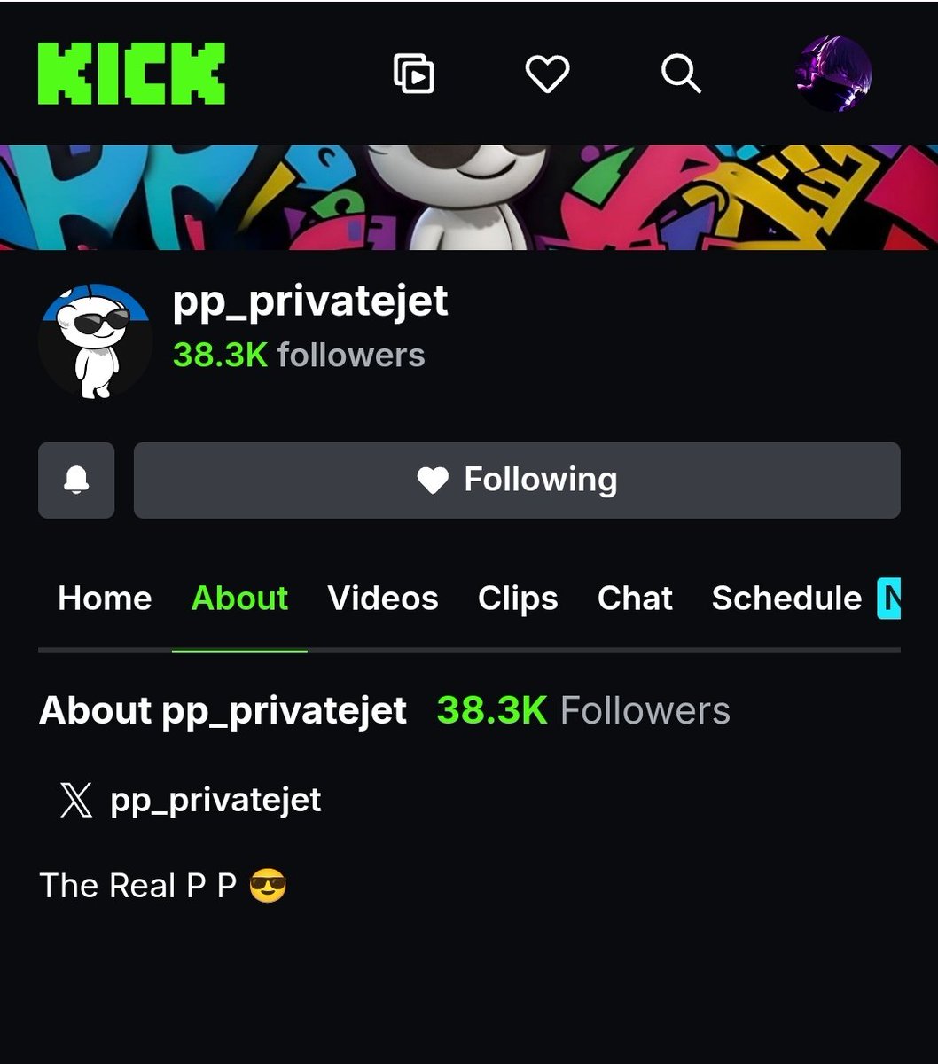 FazewishGw's tweet photo. @pp_privatejet_2 Gl on stream! 🐐 

#PPxSHUFFLE https://t.co/hjIy0eFFnM