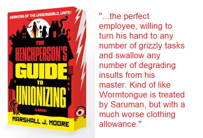 J_E_Barnard's tweet photo. Happy #NewRelease Day to "#TheHenchpersonsGuidetoUnionizing
My review at: https://t.co/gUbdKAQXsl
#NetGalley #PenguinRandomHouse https://t.co/sxcQiQdFGI