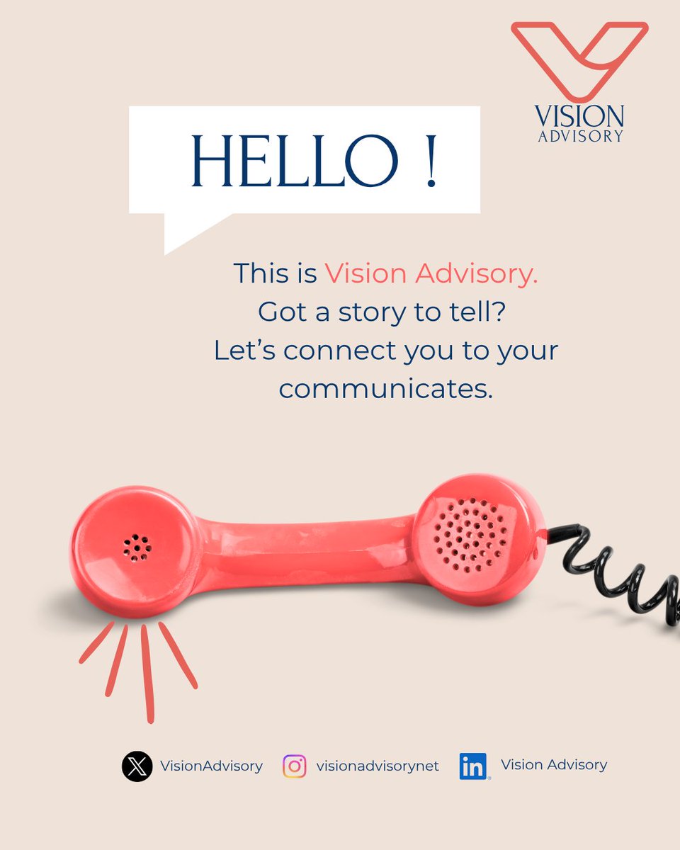 VisionAdvisory's tweet photo. We move your brand into spaces that matter.
#MarketingStrategy https://t.co/OrjLTGuO9R