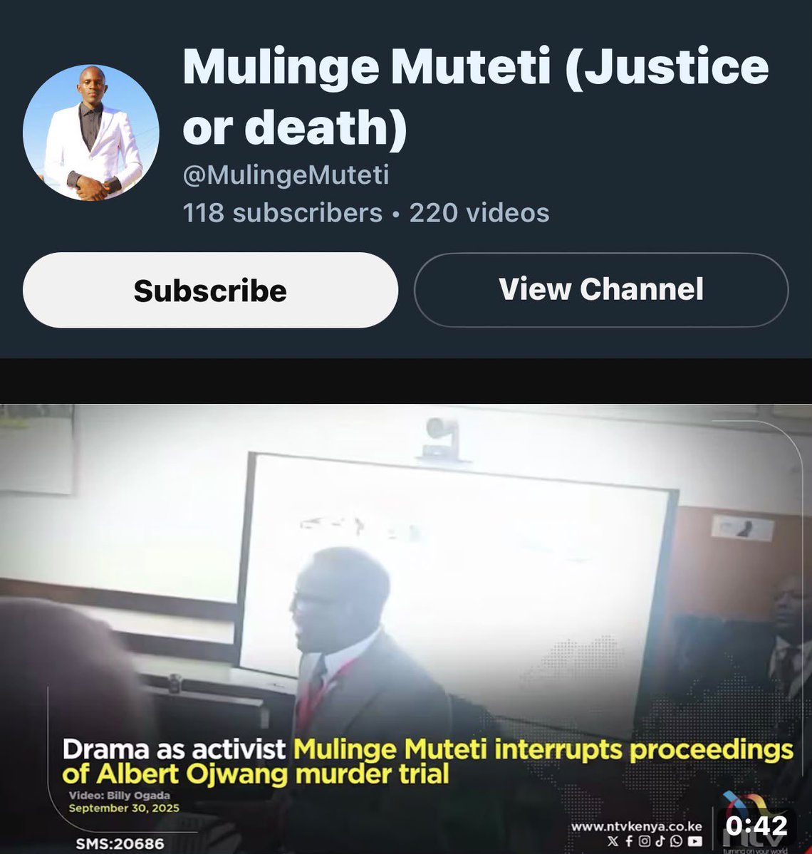 RedVestsProtest's tweet photo. Where is Mulinge Muteti? https://t.co/OUYQGE3lw3