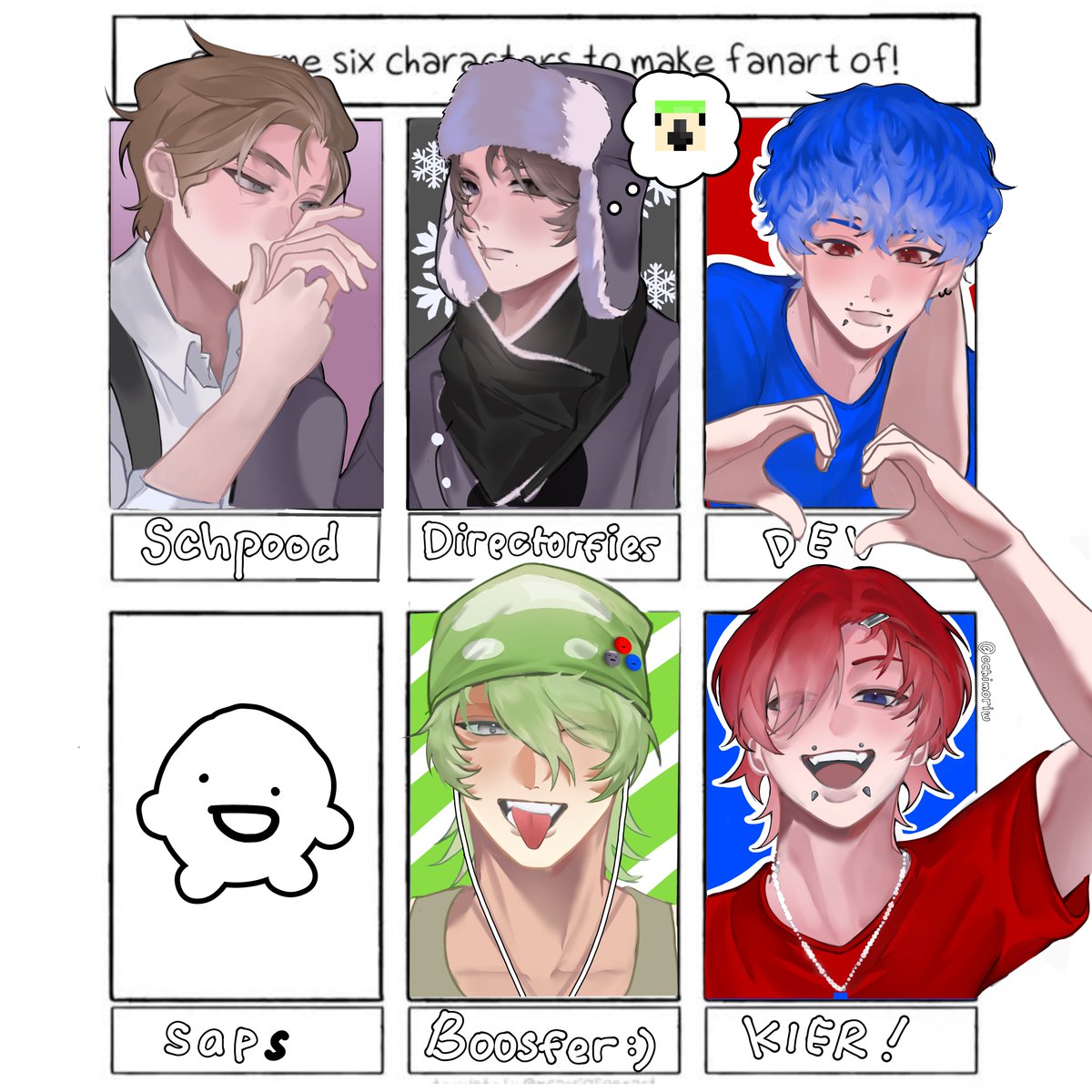 cchimoriw's tweet photo. hmmm rubs chin #wifiesfanart #kieranddevfanart #boosferfanart #schpoodfanart #saparatafanart #kieranddev #schpoofies #poopooduo #schfies https://t.co/vJdE7JBZwo