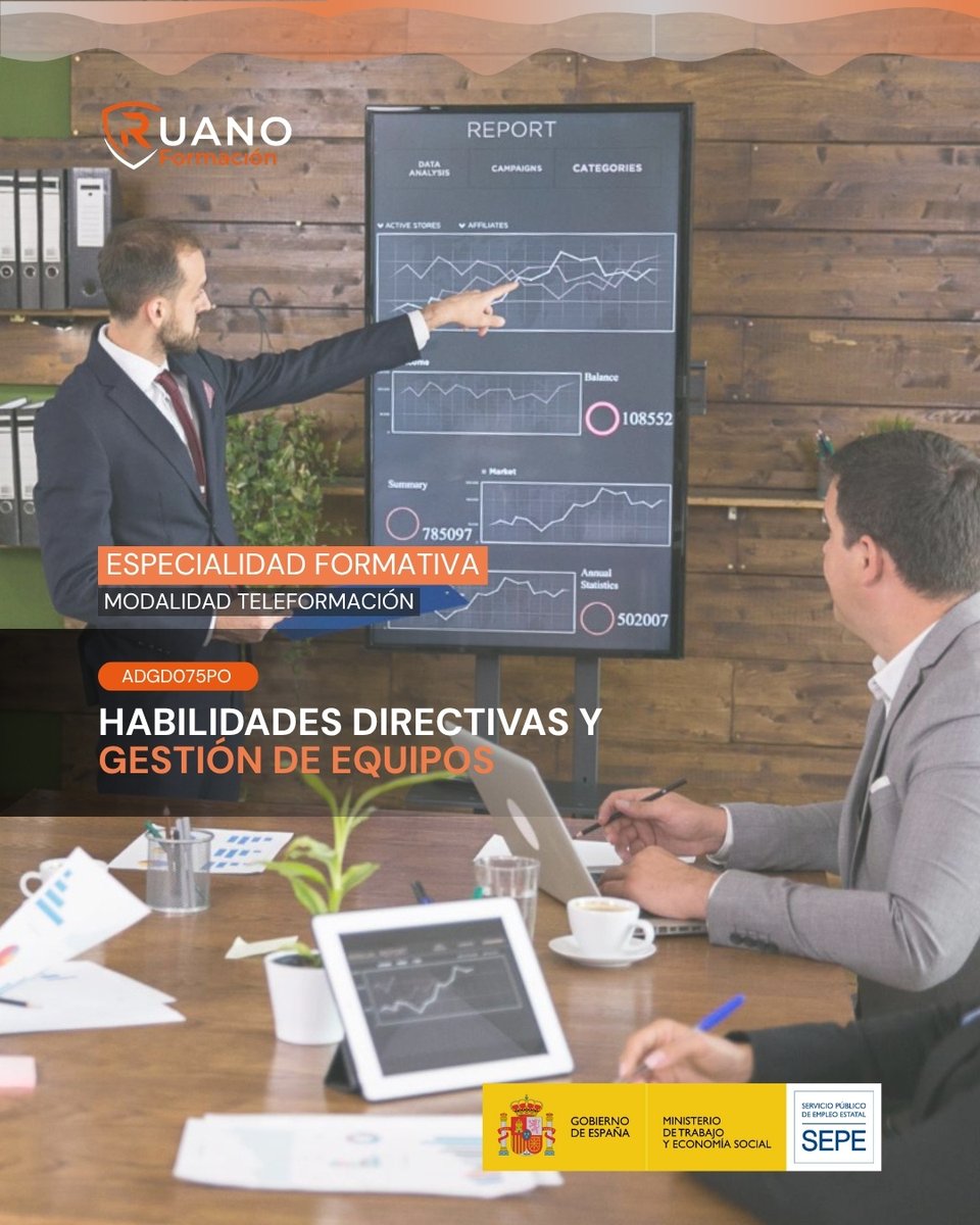 RuanoFormacion's tweet photo. ¿Quieres desarrollar tus competencias directivas?

El ADGD075PO. Habilidades Directivas y Gestión de Equipos trabaja liderazgo, motivación, gestión de conflictos, reuniones, gestión del tiempo y planificación.

Teleformación
⏱️ 65 horas

#ADGD075PO #HabilidadesDirectivas https://t.co/huMiRO1bYR
