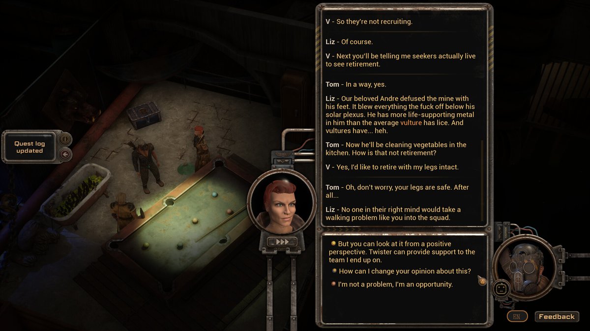 gamespark's tweet photo. 初期『Fallout』風シングルプレイRPG『Olympus 2249』発表。核戦争後アメリカのディーゼルパンク世界で自由きままに生きる
https://t.co/DNFDyIBMj1

『Fallout 2』大型MOD『Olympus 2207』を手掛けたチームが開発しています。 https://t.co/WUg5Rm4d1v