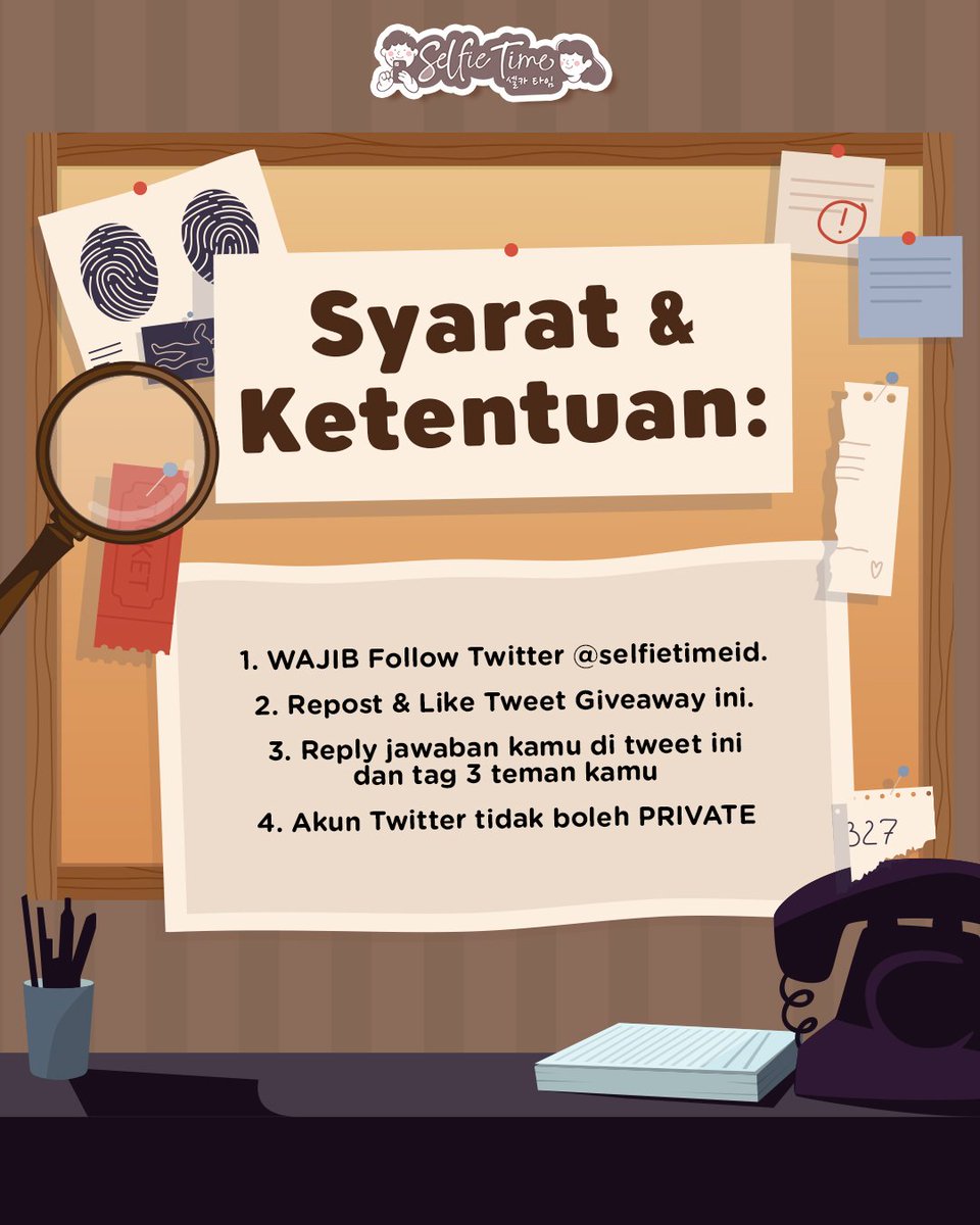 selfietimeid's tweet photo. ✨GIVEAWAY SELFIE TIME NATION ✨

Minself mau bagi-bagi voucher gratis foto di Selfie Time buat penggemar Detective Conan, nih!

Cek S&K-nya di poster, ya!

📅 Periode: 23 September - 31 September 2026

Jangan lupa juga buat daftar event "Let's Ride Into The Mystery" di Selfie Time, ya!

#SelfieTimeID