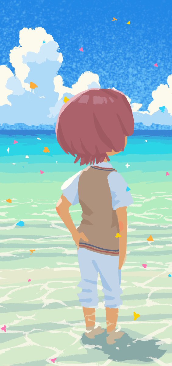 mashiroka's tweet photo. とびきりの夏 https://t.co/d8J1s3FnJR
