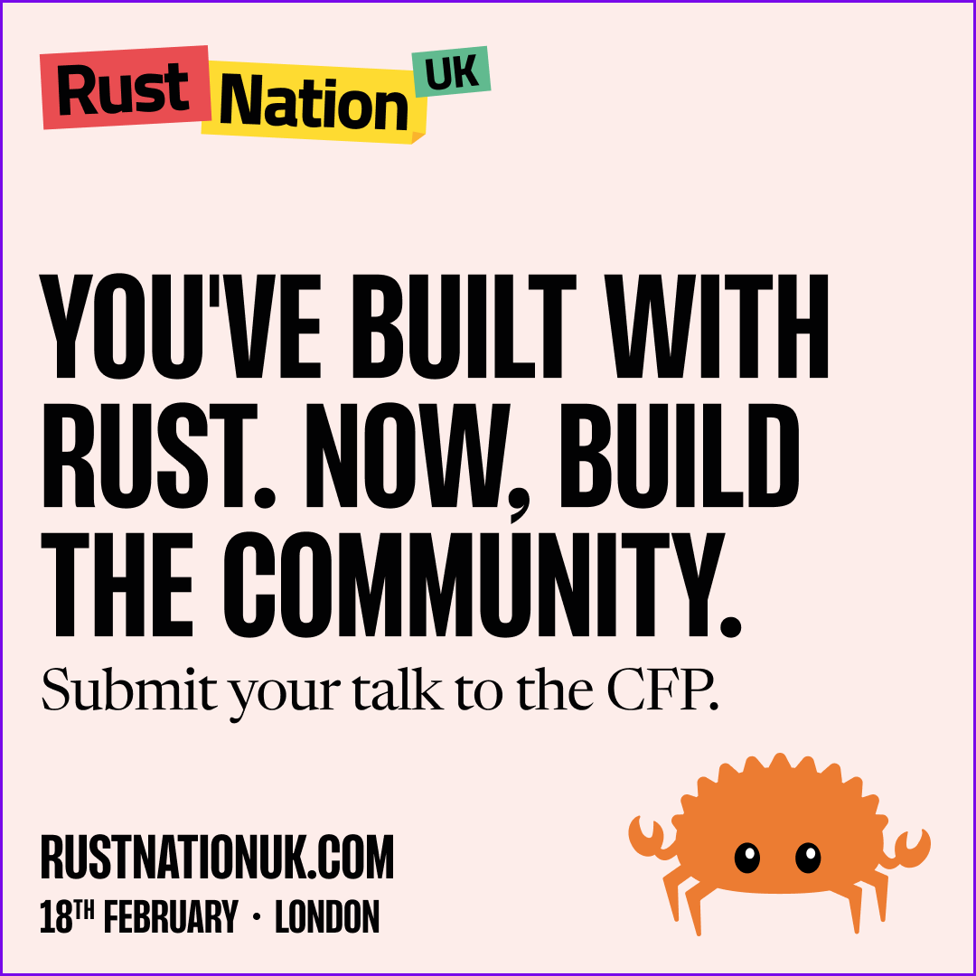 RustNationUK tweet picture