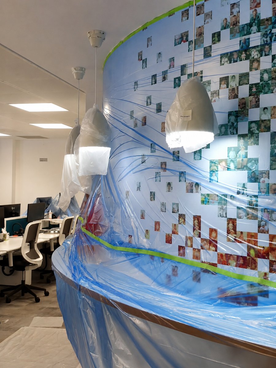 PolyteckGroup's tweet photo. Refurbishing an office for a global children's charity starts with one rule: no disruption to the work happening inside it.
We protected floors and furniture throughout, prepared and painted all walls, ceilings, skirtings, and window seals.
#BuildingServices #Polyteck https://t.co/fz7UD6HCW5