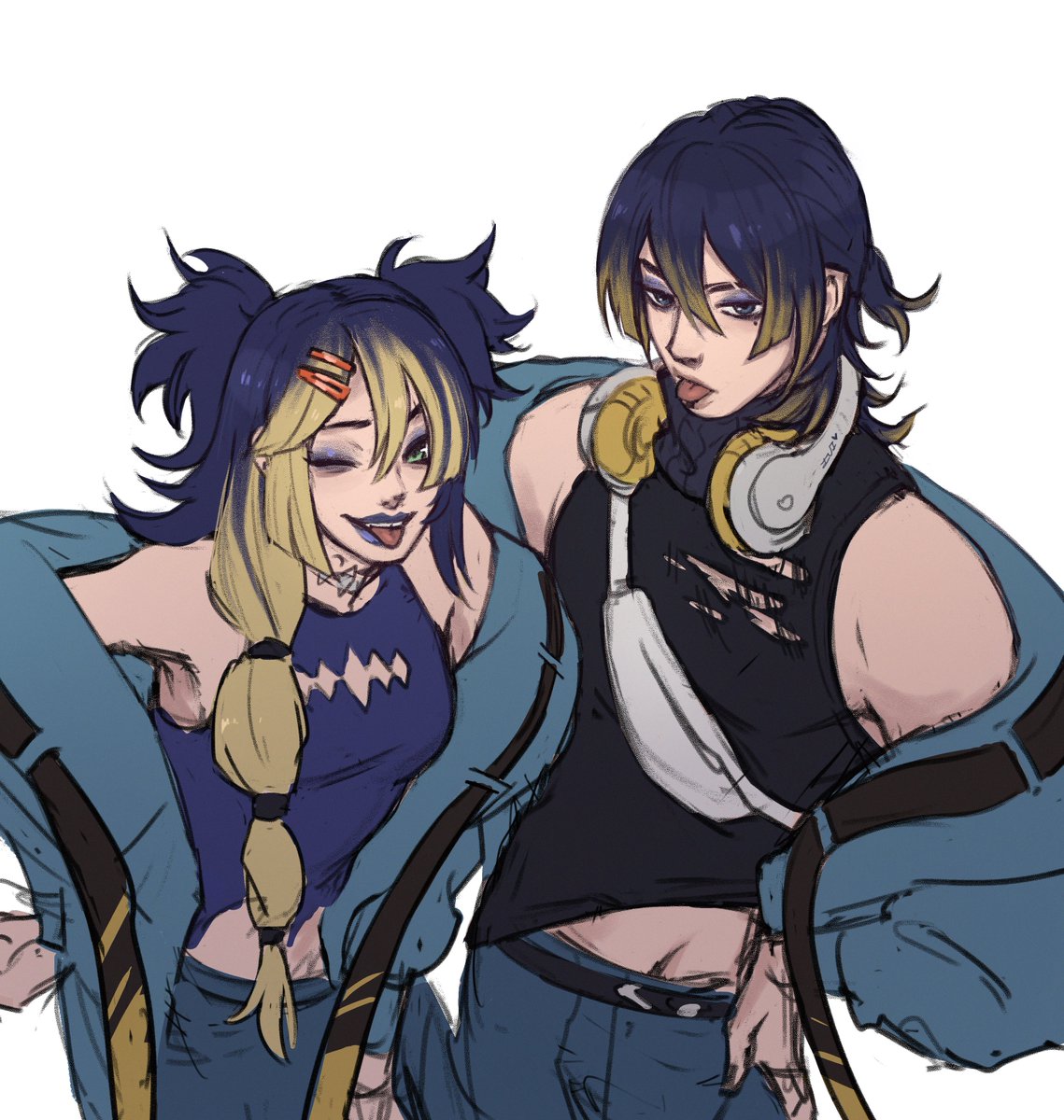 tin_nii's tweet photo. I wub them 🫶 #alune #aphelios #HEARTSTEEL‌ https://t.co/UXkWruzkkD