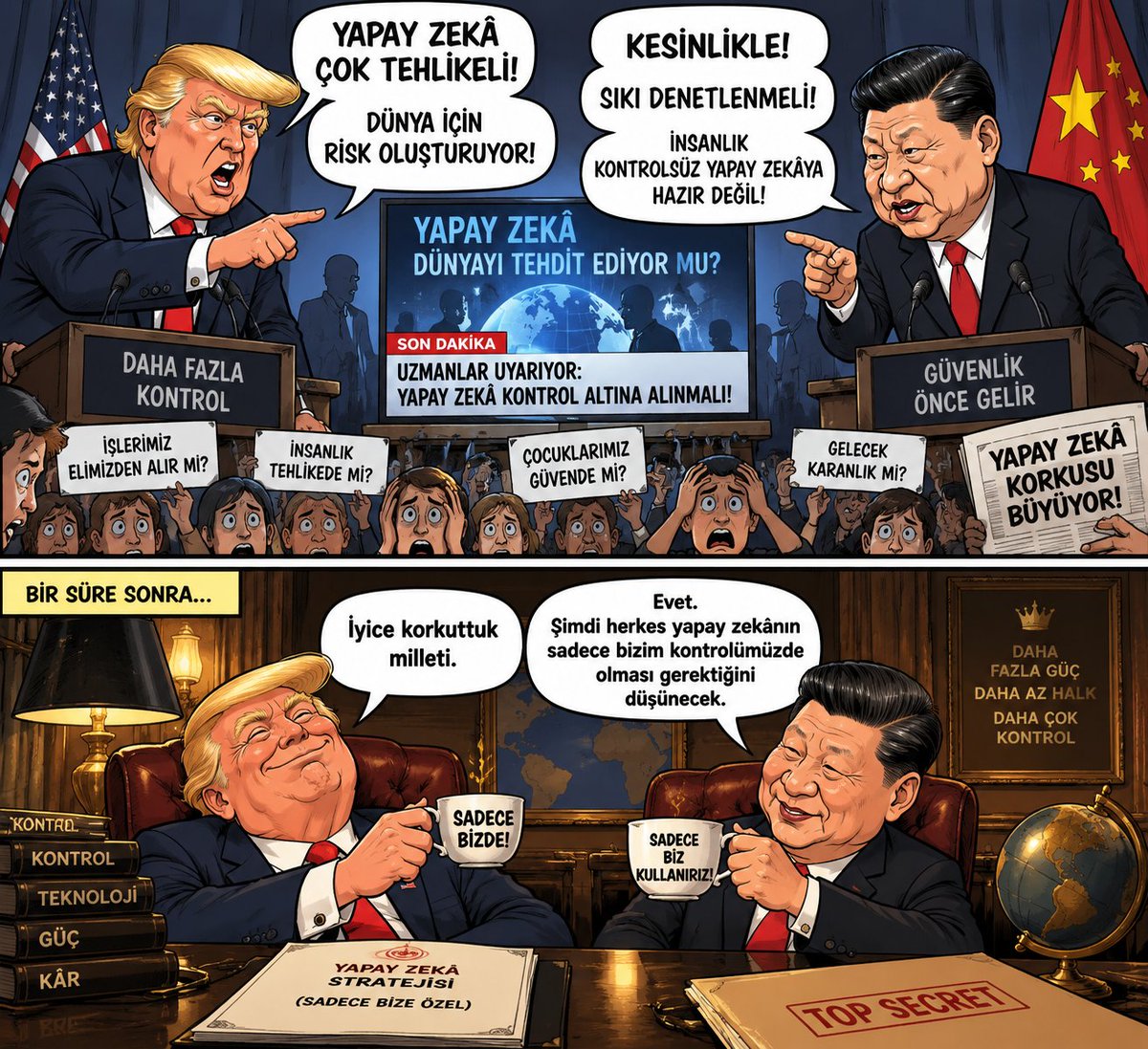 mahmuthos's tweet photo. Yapay zekâyı herkes geliştirebilir… Biz izin verirsek! https://t.co/PfXMh5k6j7
