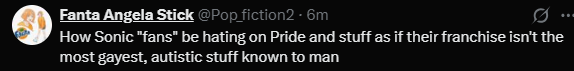 zachzol's tweet photo. @Pop_fiction2 your mom clearly wouldnt be a good mother either because her son likes trans goonslop but is also homophobic https://t.co/BO7UrmCcF2