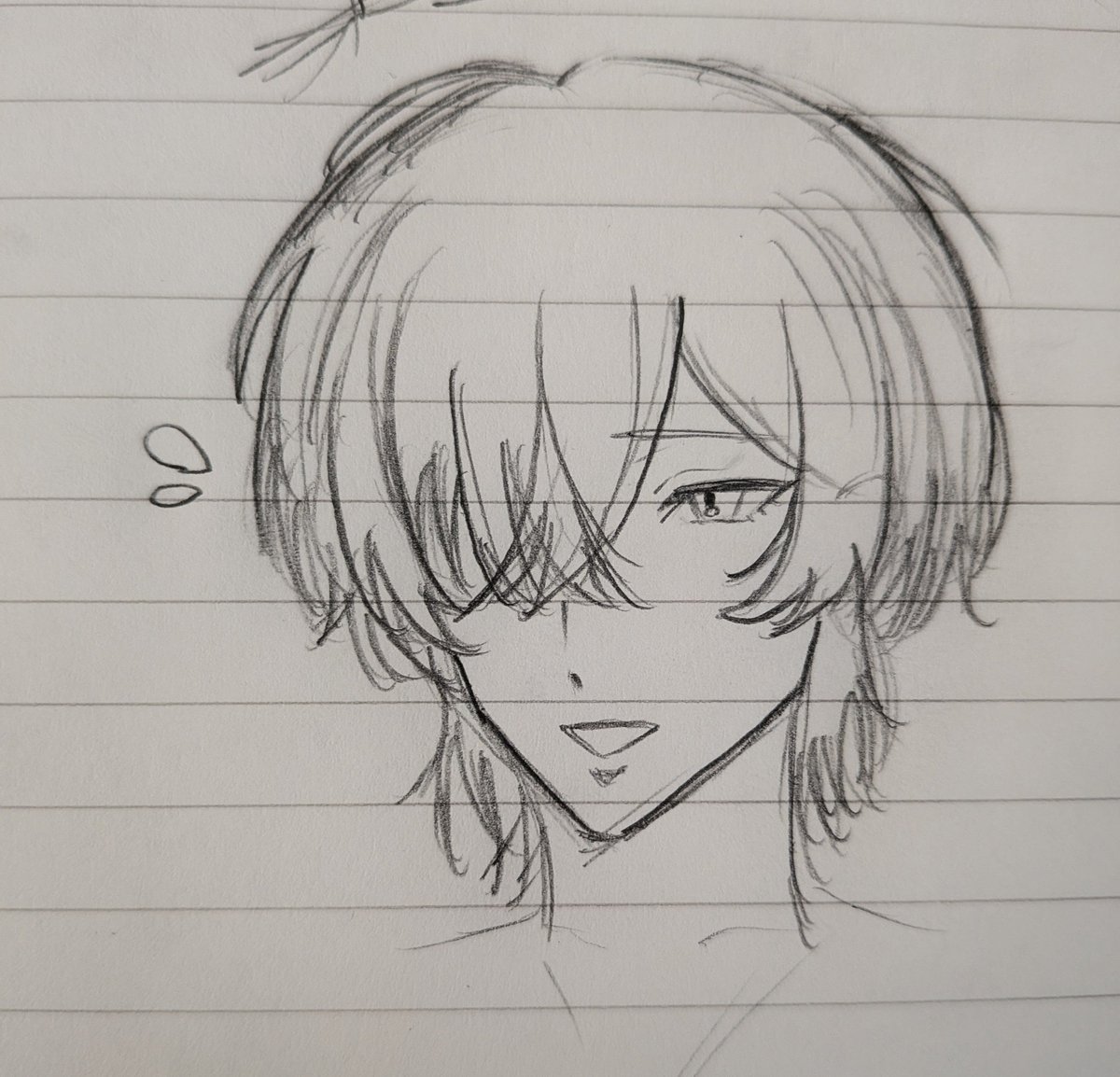 airis3911's tweet photo. 初描きだけど似ない！！これ誰がわかる人全員マブダチ🤝 https://t.co/qkUQ5qK6I9