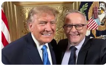 Brendon5374's tweet photo. Albanese just lost Labor 200,000 votes right there. Why don't you pose with Netanyahu while you're at it? That bubbly they live in must be something. https://t.co/d0tfqhrny7