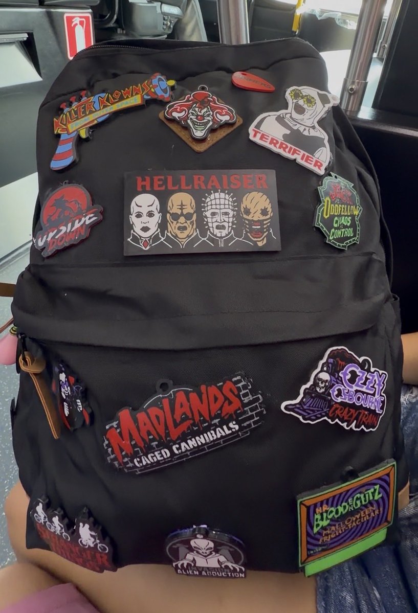 ElonsSideMan's tweet photo. @Chase_Travels25 If you see this bag at the event, just ask for one! I’m there every weekend, Friday-Sunday pretty much from 2pm-2am lol 

If you don’t find me at the park, you can message me/my wife on Instagram/etsy @ “OlisOdditiesCo” and we will work something out to get you one! https://t.co/hSDiupDt2o