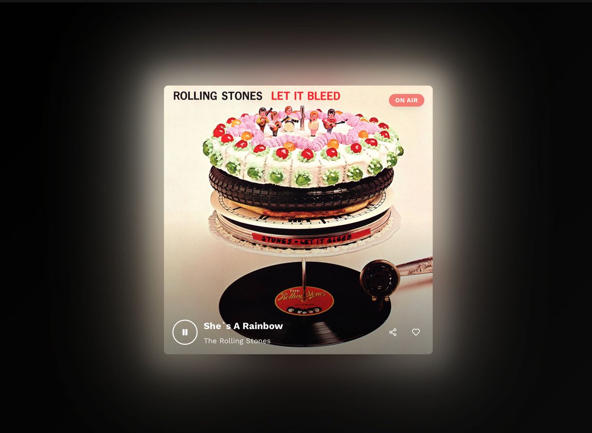 NewClearRadio's tweet photo. She`s A Rainbow
The Rolling Stones https://t.co/wekrBJfWRr