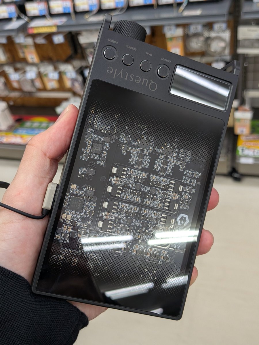 eear_shibachan's tweet photo. #Questyle の人気のポータブルアンプ
M18i MAX
SIGMA
SIGMA Pro
動画視聴でお値引きキャンペーンは本日まで⌛️
ぜひお忘れなくー🙋
#eイヤ大阪日本橋本店 https://t.co/7y5oeYZ3P8