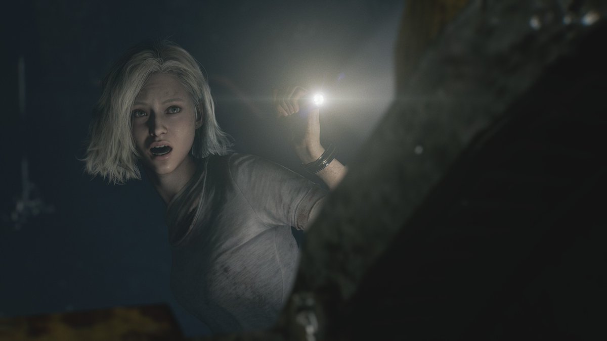 wsxnago's tweet photo. #バイオハザードレクイエム 
#ResidentEvilRequiem 
#ヘタッピゲーマー奮闘記
レオンのターンになったと思ったら、すぐに彼女のターン
不安すぎる( ゜Д゜)ﾀｽｹﾃ https://t.co/m9LUGqSx5n
