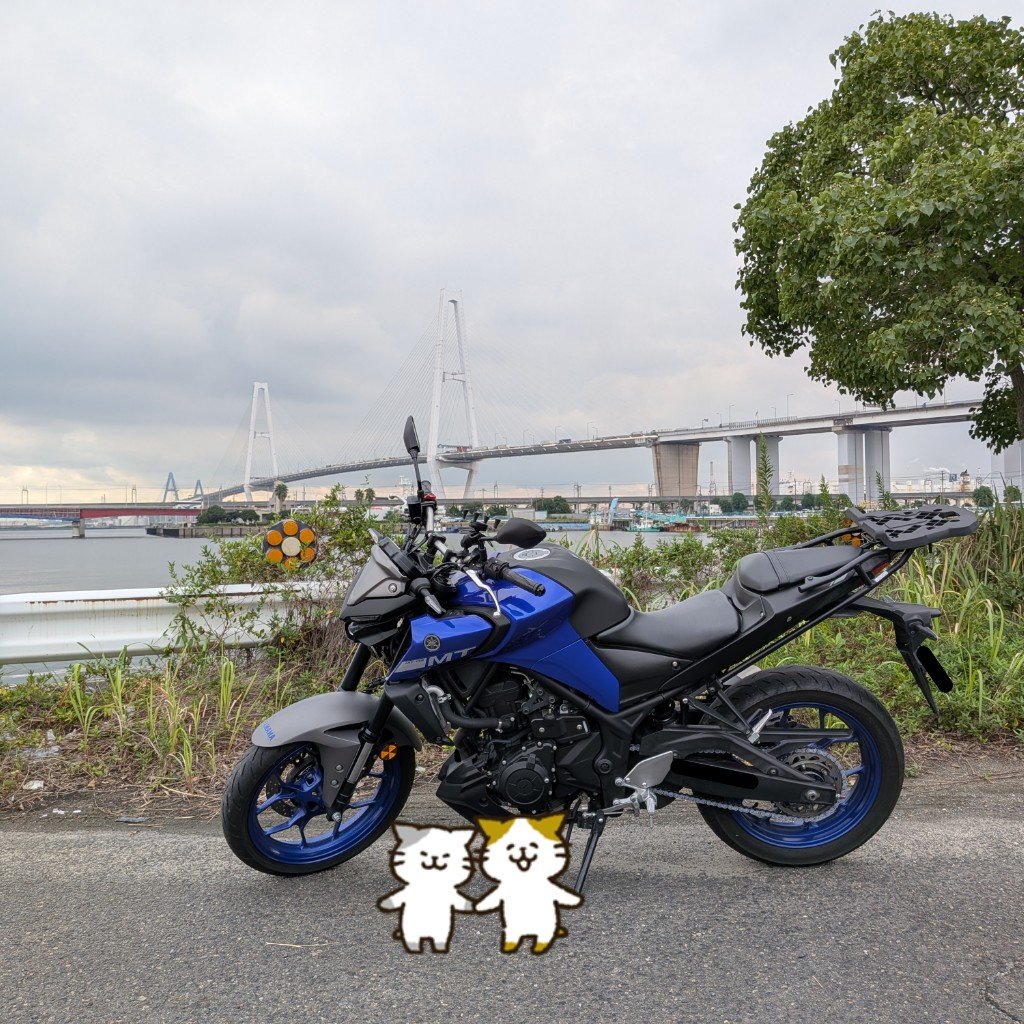 sararu1213's tweet photo. いつもの場所🌊🌉
二輪免許7年目突入🏍️💨 https://t.co/2dsCohMBQk