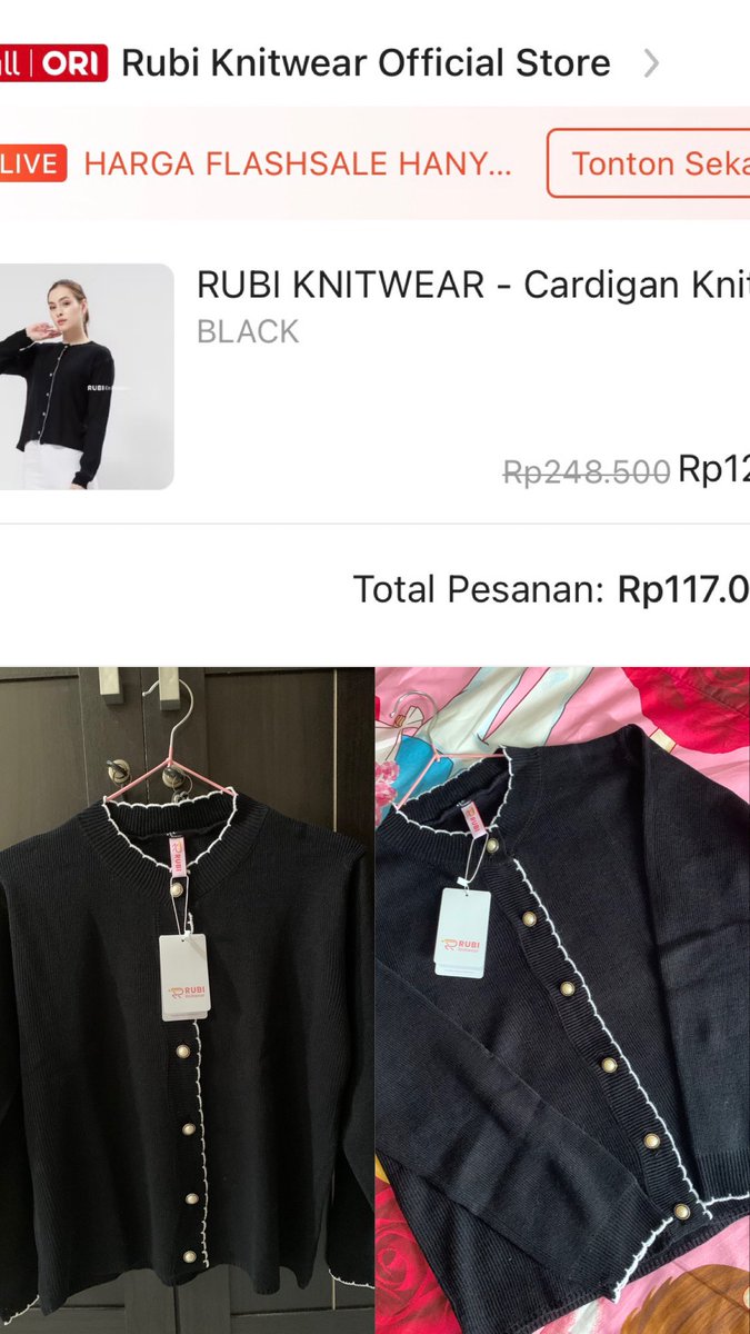 eomkity's tweet photo. wts jual atasan cardigan knit rajut hitam merk rubi knitwear (baru yaa bukan preloved)

• 90k
• bisa 🍊
• dom depok https://t.co/AzcCURHvix