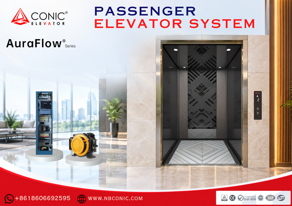 Ningboconic's tweet photo. Elevating Modern Buildings. Introducing the AuraFlow Series by CONIC Elevator.

* Sleek stainless steel cabin.
* Advanced control cabinet.
* High-torque gearless motor.
* Certified — CE and ISO standards.

Contact Us :
WhatsApp: +86 186 0669 2595 
E-mail: sales6@nbconic.com https://t.co/RIoi8cUbpR