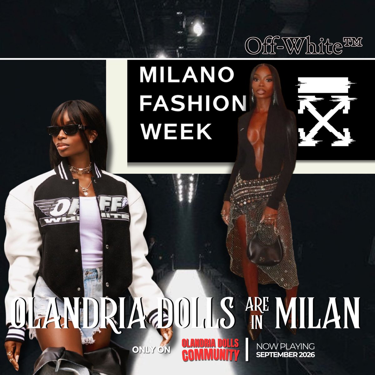 OlandriaNews's tweet photo. Rise and Shine, Dolls! Olandria News is excited to see what the day has in store for Olandria at the Off-White presentation today! 
(image courtesy of Olandria Dolls comm)

OLANDRIA OFF-WHITE 10x10
#OlandriaxOffWhite 
#Olandria https://t.co/iP4P4pRAWE