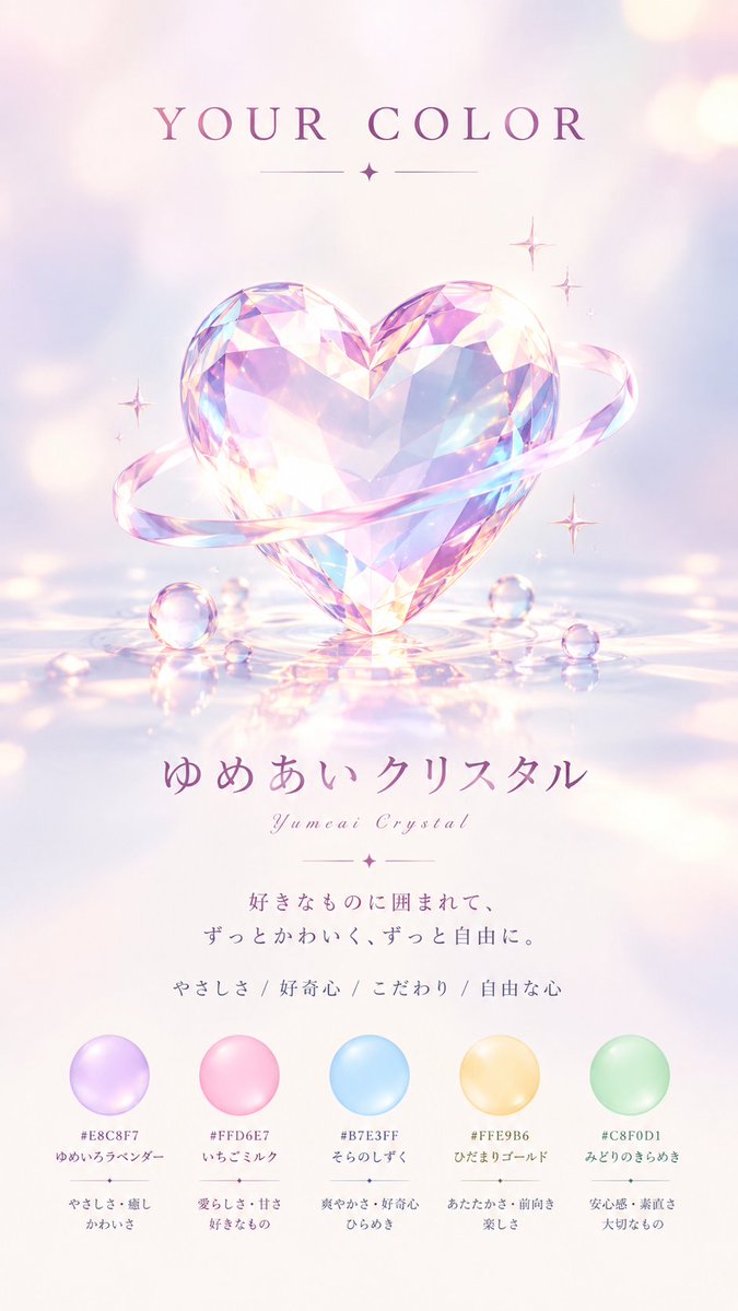 cure_merry's tweet photo. この前お友達に教えてもらってやってみた自分のカラーストーン💎⋆*

かわいい₍ ᐢ.  ̫ .ᐢ ₎♡ https://t.co/YN77Xf5DT6