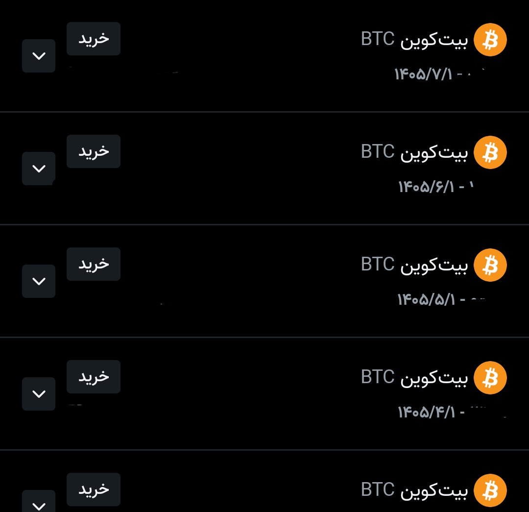 fardashz's tweet photo. به رسم هر ماه ،بیمه بیت کوینی ماهانه مو خریدم این ماه هم
نه قیمت بیت کوین اهمیتی داره برام ،نه قیمت تتر، هر ماه بیت کوین میگیرم برای آینده https://t.co/pYH4EOn7YZ