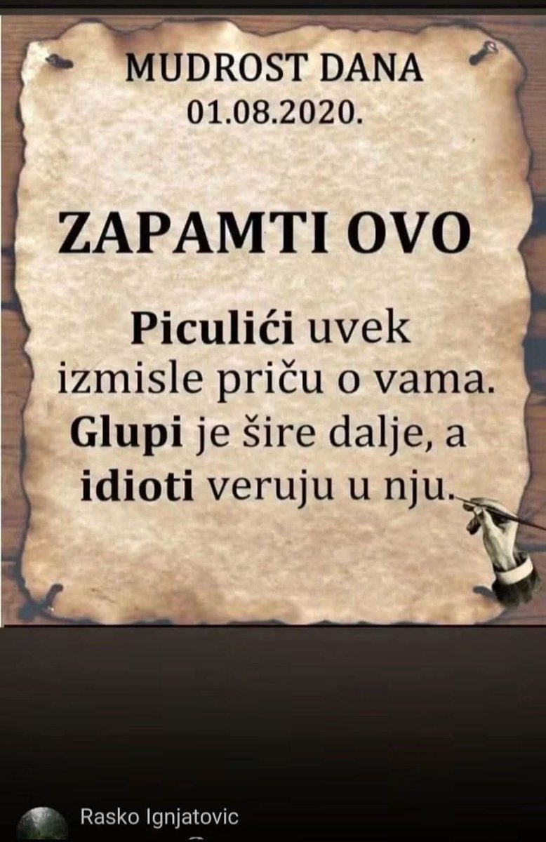 IPTAR15's tweet photo. @DanicaSimo17326 @KrahSNSa @avucic @studentblokade Pokazujes koliko imas mozga!!!!pogledaj listu nadji tu mladost u njoj?A tek strucnost i njihovu proslost da ne spominjem PROGRAM, https://t.co/nxE0GyHeXp