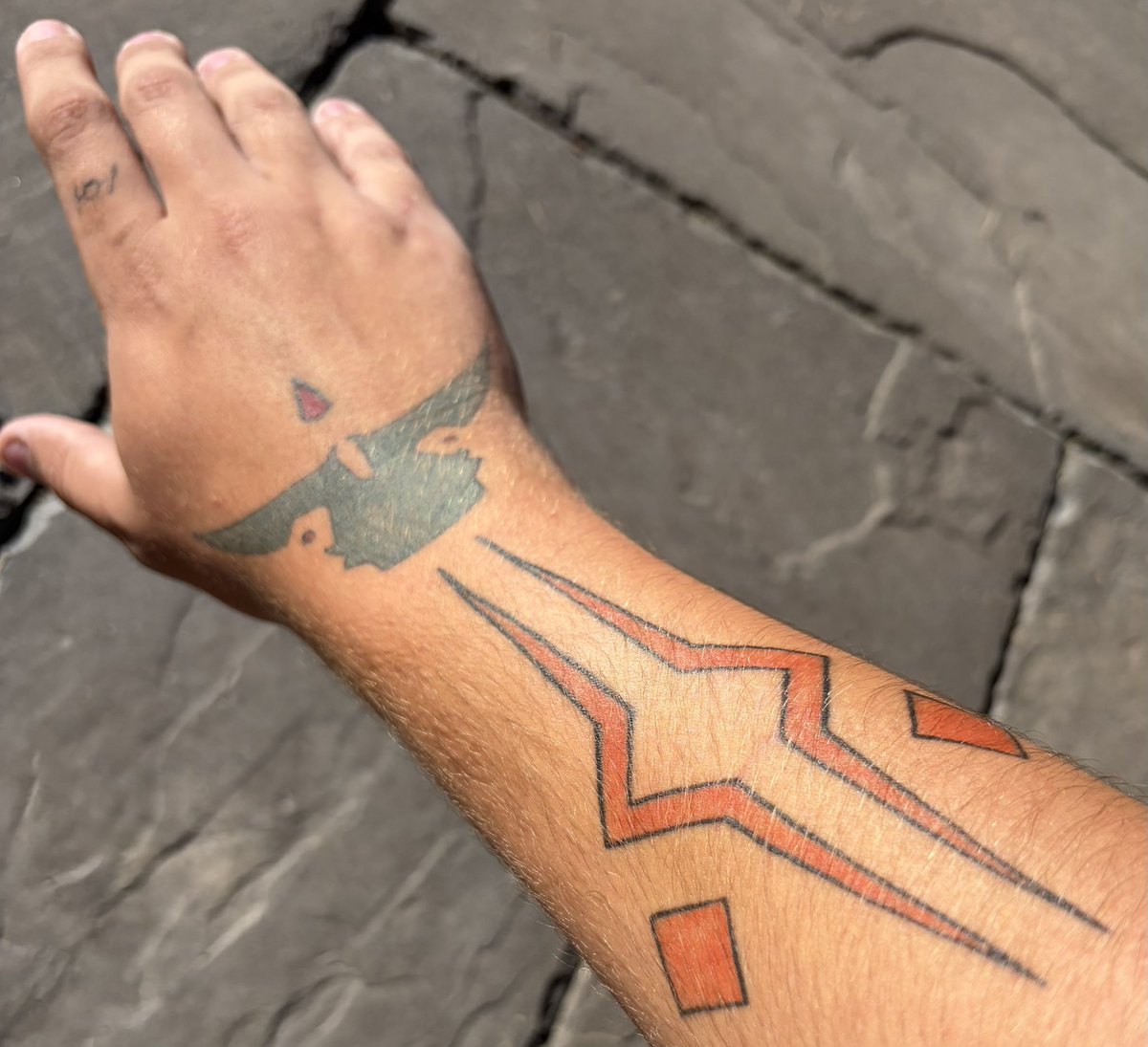 titfisto's tweet photo. Tattoo appointment booked for the ninth!! Rex’s jaig eyes and Hardcase’s patterns will join the Star Wars sleeve! https://t.co/JfSJ9C7sly