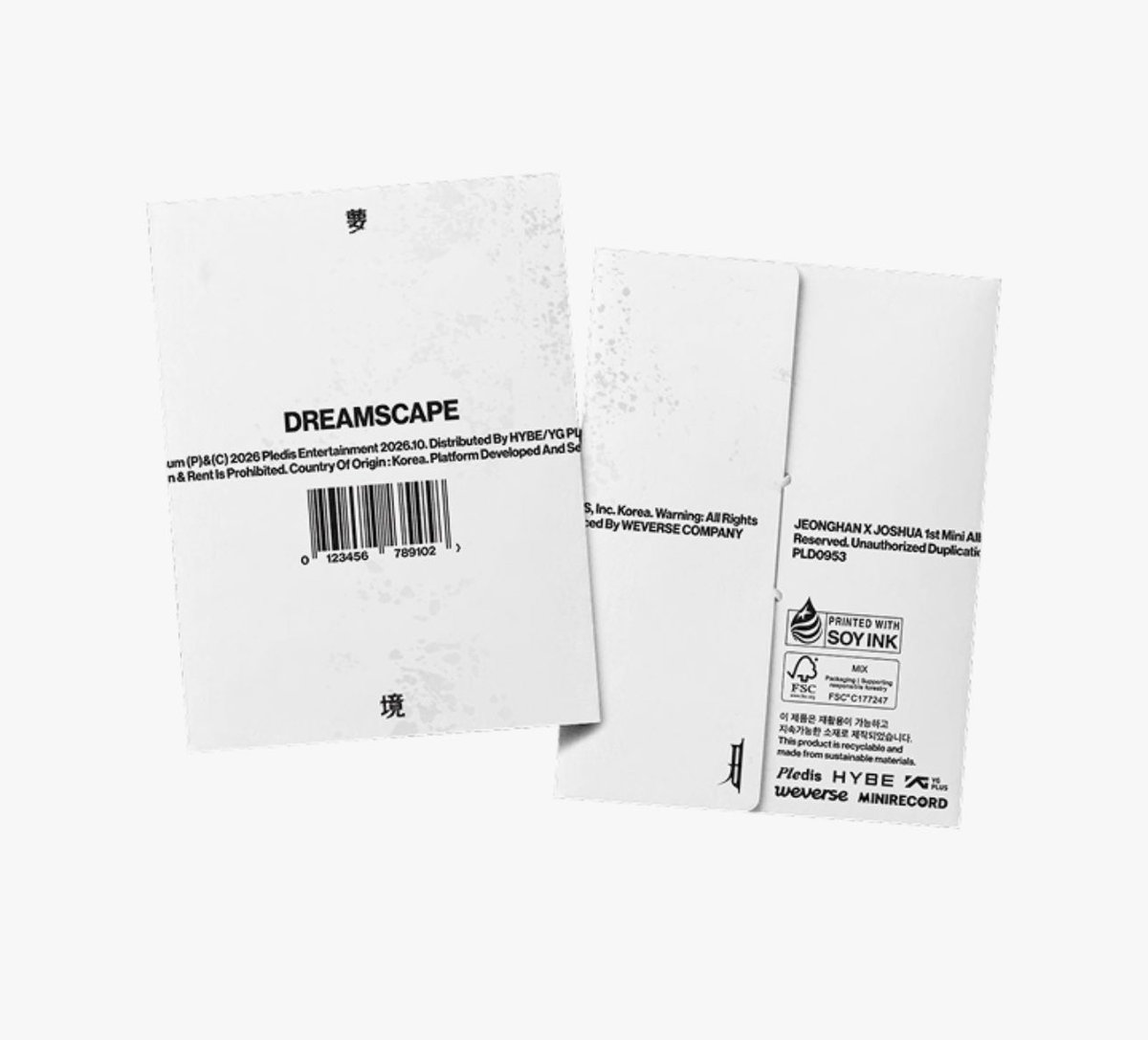 sftkyeom's tweet photo. wts lfb jxj 1st mini album dreamscape
— dream record ver w/ pob:  ₱780
— kit ver: ₱1250
— weverse version w/ pob: ₱650

✔️ + ISF, 40% dp rb once onhand
✉️ dm/reply to claim

# joshua jeonghan weverse global pob pc fan party https://t.co/7u3Q0SZxxh