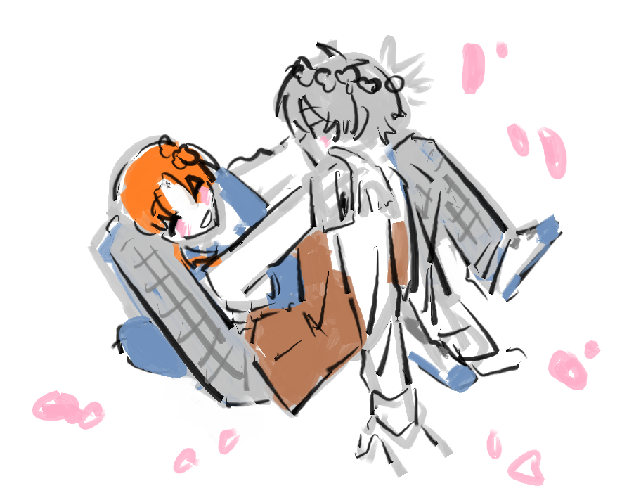 toribocchama's tweet photo. if i get an answer OR if i don't get any answers i will delete this but since i dont know the artist and thus cannot give credits i have recreated the drawing loosely for reference ( * izuleo ). it was drawn before 2020 so definitely before the meme https://t.co/MgId5mrOW7