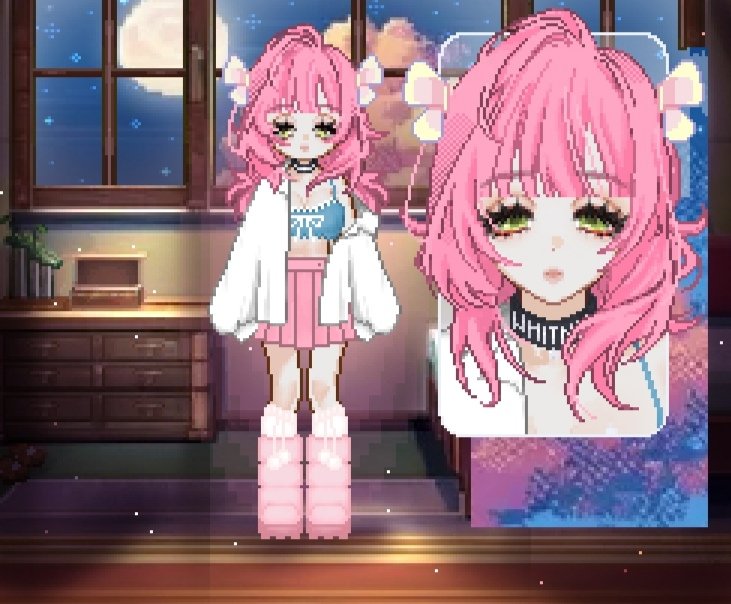 lilithschord's tweet photo. here's my first attempt at recreating my dolx pc (I can't afford these clothes and I forgot to dye her eyebrows 🩷) https://t.co/9LaVjwMxo7