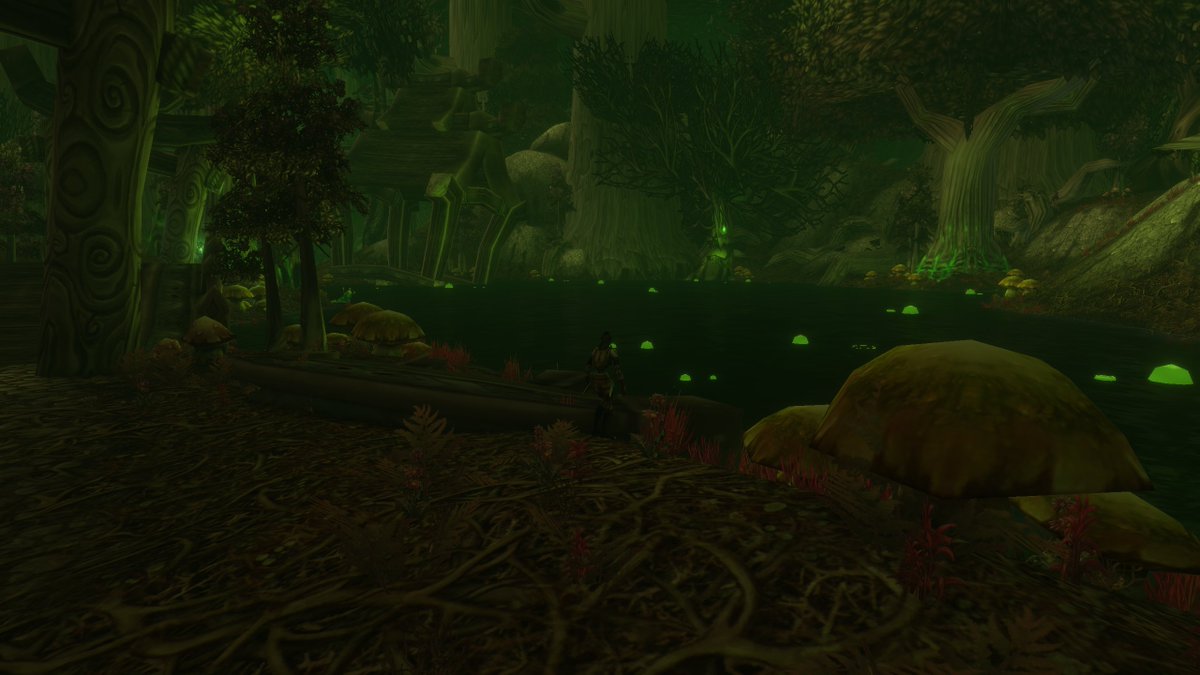 ellectrey's tweet photo. felwood is extra goopy and spooky in forever https://t.co/rTTraIfK5y