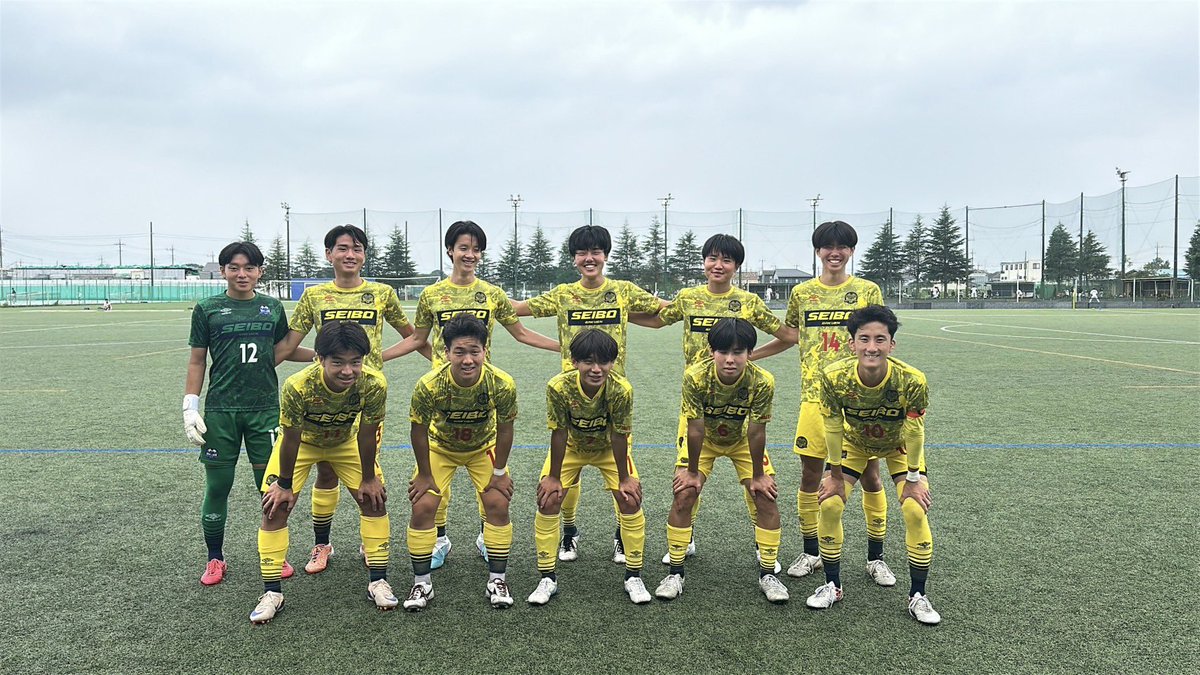 seibofc's tweet photo. 【試合結果】
9月23日
［2nd］
高円宮杯JFAU18サッカーリーグ2026
埼玉SWリーグ　第10節
聖望学園Ⅱ 2⚪︎1 埼玉平成Ⅱ https://t.co/r7g0PhYAQq