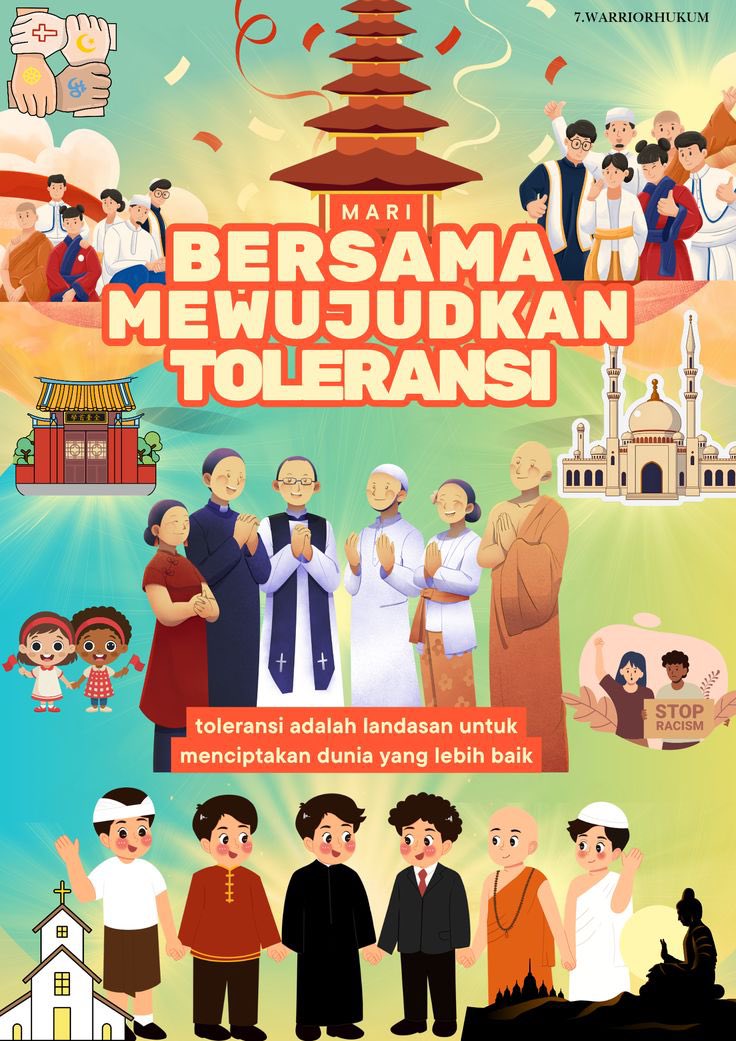 sasabelia5's tweet photo. ayo kita semua bersama mewujudkan toleransi karena toleransi adalah landasan untuk menciptakan dunia yang lebih baik lagi  #JagaKeamananKetertiban Wujudkan Toleransi Berbangsa https://t.co/dXHHe9kqNi