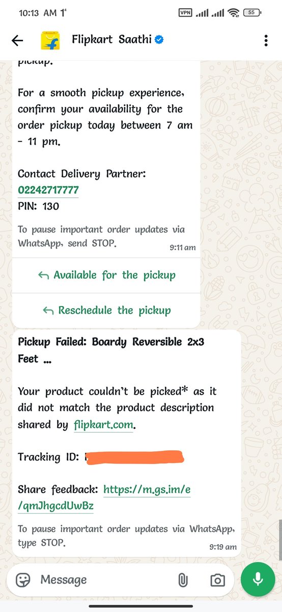 dsagnik_'s tweet photo. IS FLIPKART SCAMMING CUSTOMERS?

Received a damaged whiteboard with the promised markers &amp; duster missing. Return was rejected because the accessories were missing - accessories I never received! How is that my fault? @Flipkart @flipkartsupport https://t.co/MqAFhqk6Em