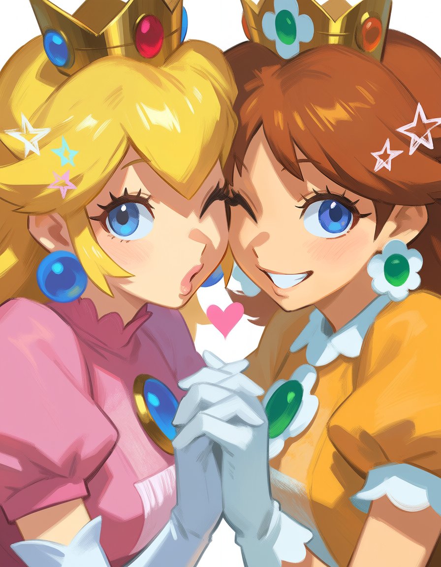 Servbot006's tweet photo. #peach #daisy #mariobros https://t.co/dG6nju5kXS